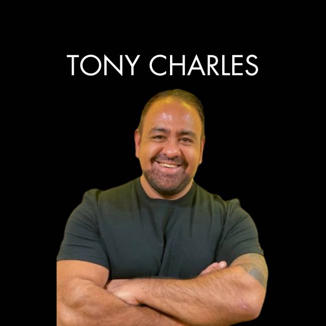 tony charles presenter