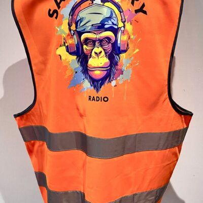 orange hi vis back