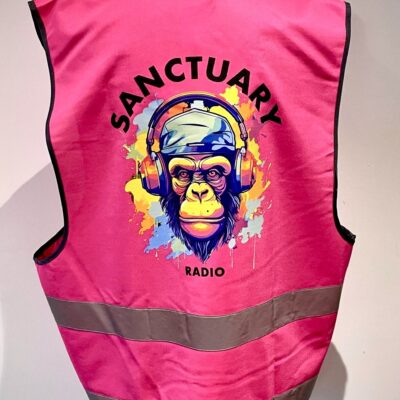 pink hi vis back