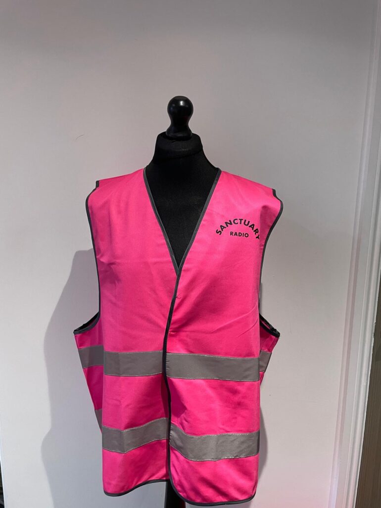 pink hi vis front