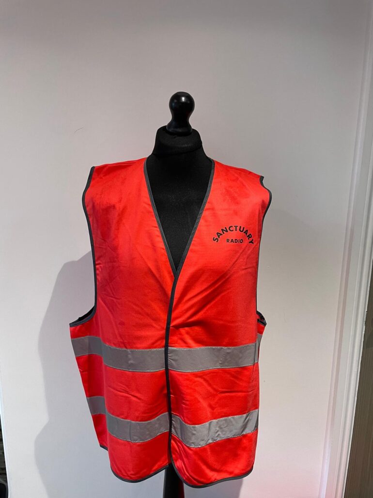 red hi vis front